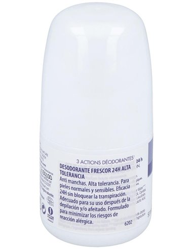 Desodorante Frescor 24H Hipoaler Roll-On  50Ml Bio de Jonzac Eco-Bio