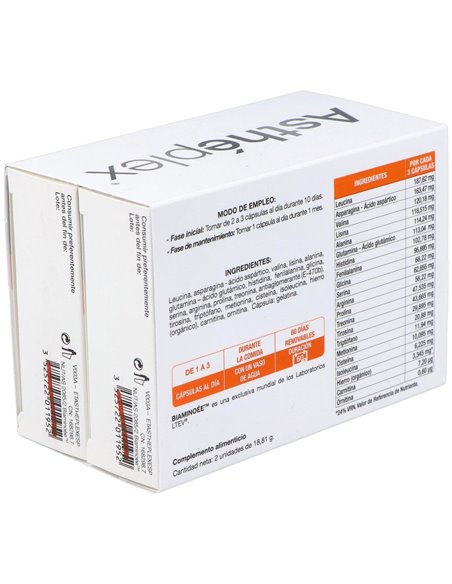 Astheplex Pack Ahorro 30+30Cap. de Astheplex