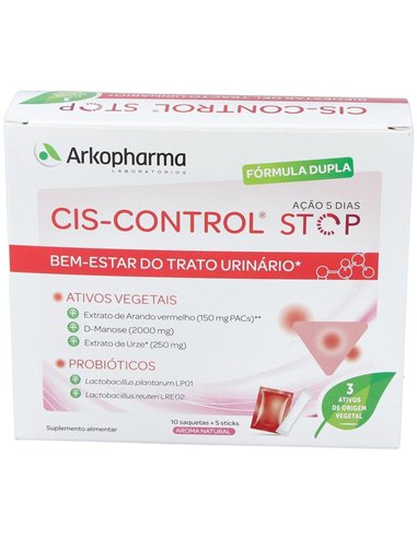 Cis Control Stop 10Sbrs+5Sticks. de Arkopharma
