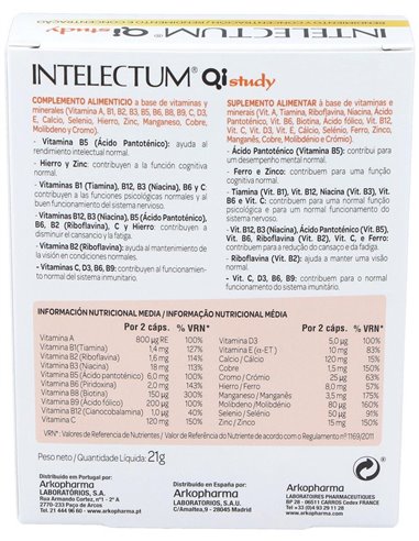 Intelectum Study 30Cap. de Arkopharma