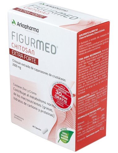 Arkodiet Chitosan Extra Forte 500Mg 60Cap. de Arkopharma