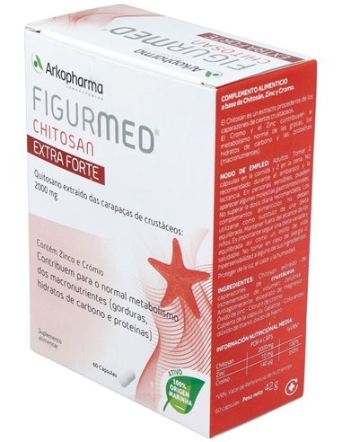 Arkodiet Chitosan Extra Forte 500Mg 60Cap. de Arkopharma