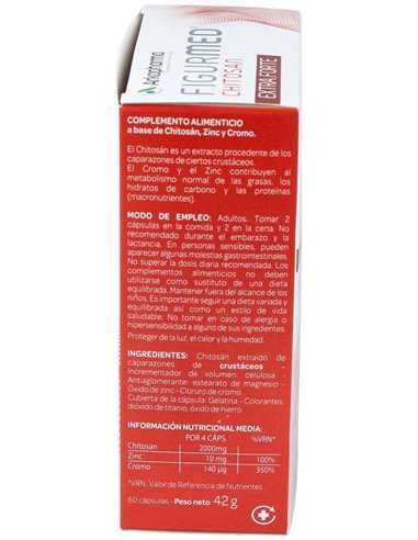 Arkodiet Chitosan Extra Forte 500Mg 60Cap. de Arkopharma