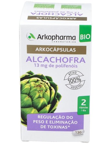 Alcahofa 130Arkocapsulas. Bio de Arkopharma