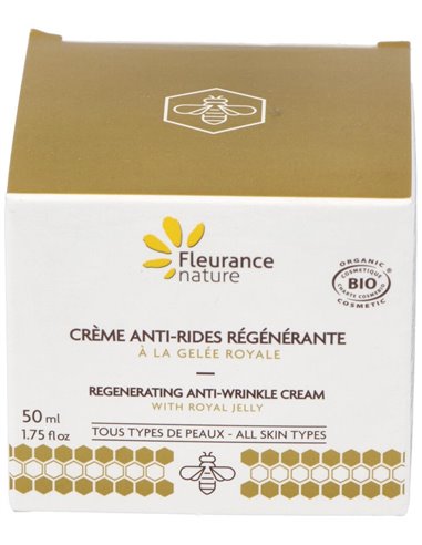 Crema Antiarrugas Regenerante Con Jalea 50Ml Bio de Fleurance Nature