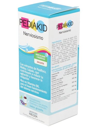 Pediakid Nerviosismo Jarabe 125Ml. de Ineldea