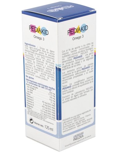 Pediakid Omega 3 Jarabe 125Ml. de Ineldea