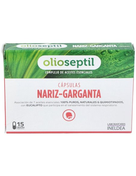 Olioseptil Sinus 15Cap. de Ineldea