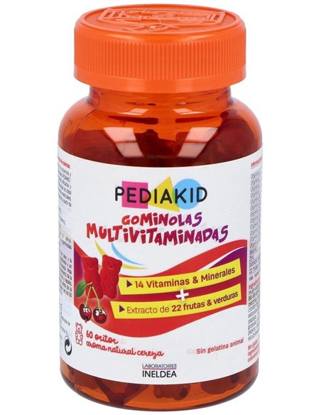Pediakid Gominolas Multivitaminadas 60Gominolas de Ineldea