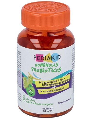 Pediakid Gominolas Probioticos 60Gominolas de Ineldea