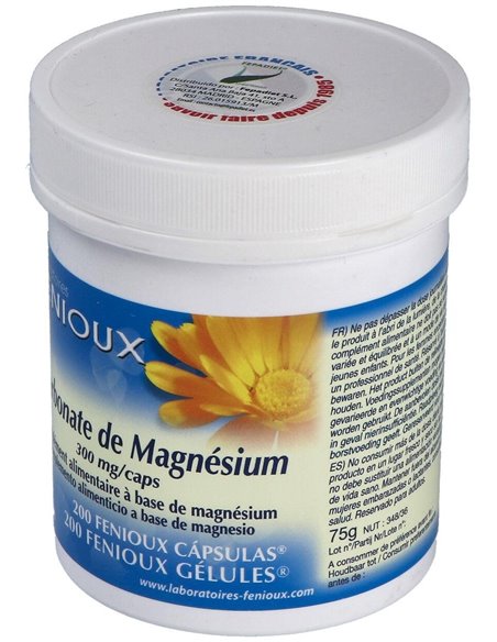 Carbonato De Magnesio 200Cap. de Fenioux