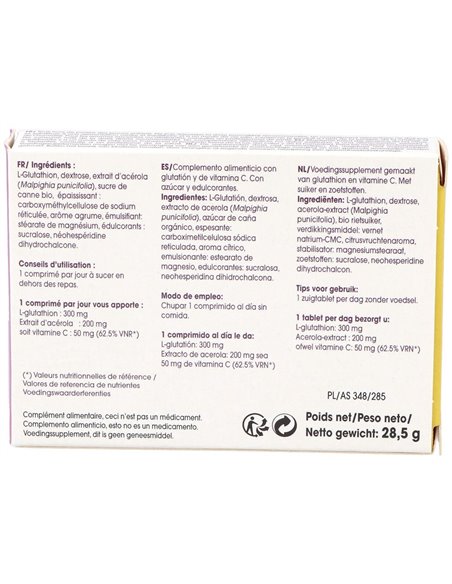 Glutation Forte 300Mg. 30Comp. Bucodisp. de Fenioux