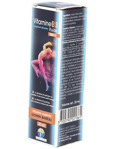 Vitamina D3 2000Ui 20Ml. de Fenioux