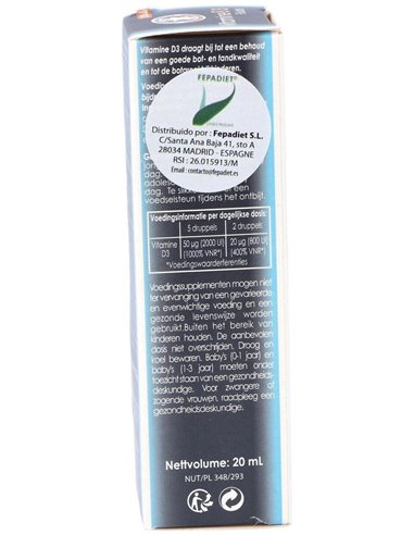 Vitamina D3 2000Ui 20Ml. de Fenioux