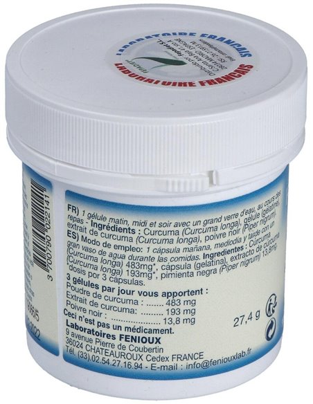 Curcuma Proactif 90Cap. de Fenioux