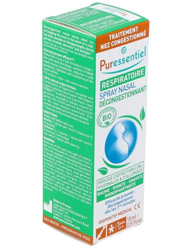 Spray Nasal Descongestivo 15Ml. de Puressentiel