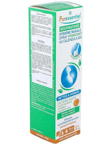 Spray Nasal Hidratante Con Calendula 100Ml.  Bio de Puressentiel