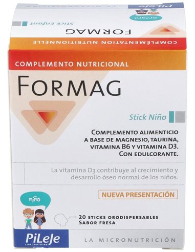 Formag Stick Niño 20 sticks de Pileje