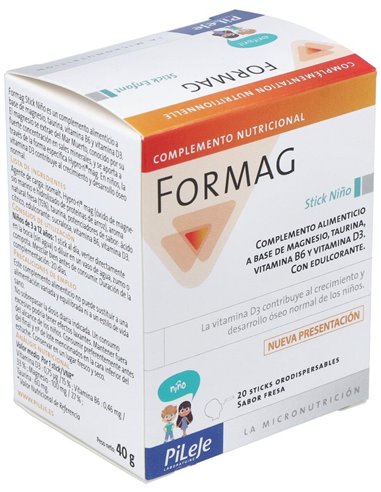 Formag Infantil Sabor Fresa 20Stick de Pileje