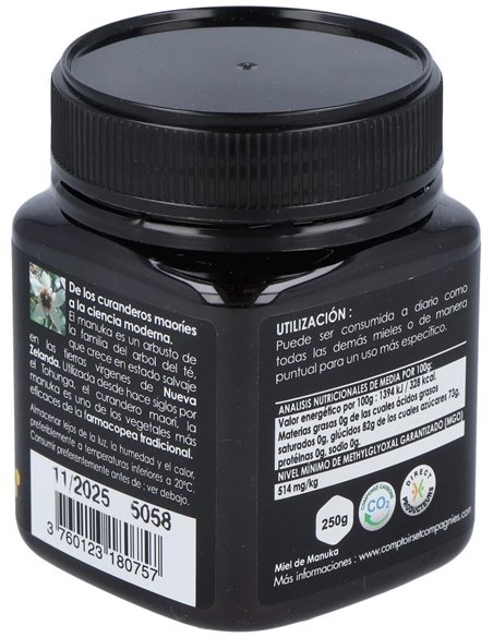 Miel De Manuka Iaa15+ 250Gr. de Comptoirs & Compagnies