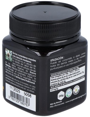 Miel De Manuka Iaa15+ 250Gr. de Comptoirs & Compagnies