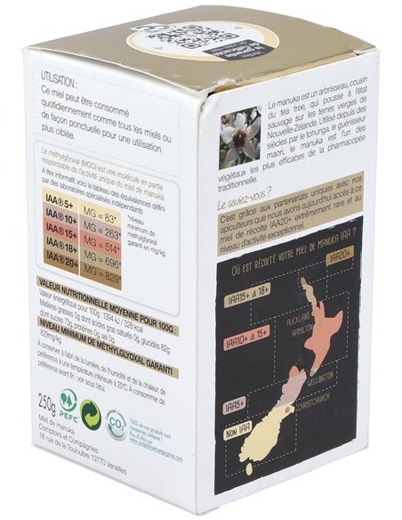 Miel De Manuka Iaa20+ 250Gr. de Comptoirs & Compagnies