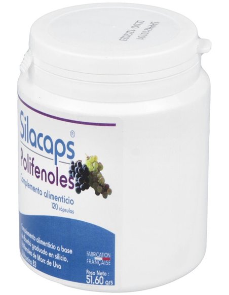 Silacaps Polifenoles Vascular 120Caps. de Labo Sante Silice
