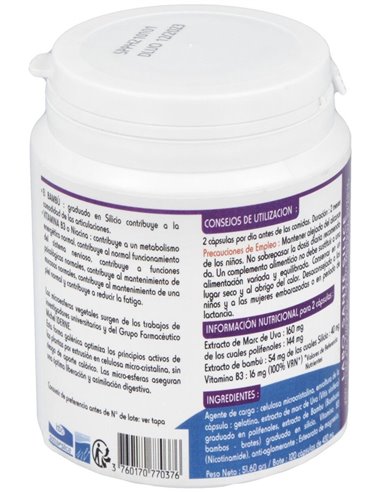 Silacaps Polifenoles Vascular 120Caps. de Labo Sante Silice