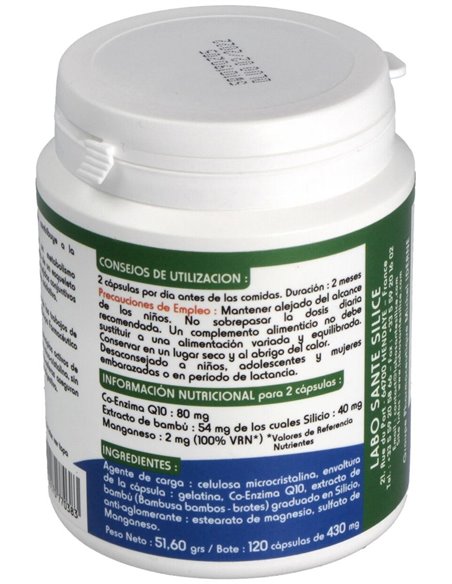 Silacaps +1 Articular 120Caps. de Labo Sante Silice