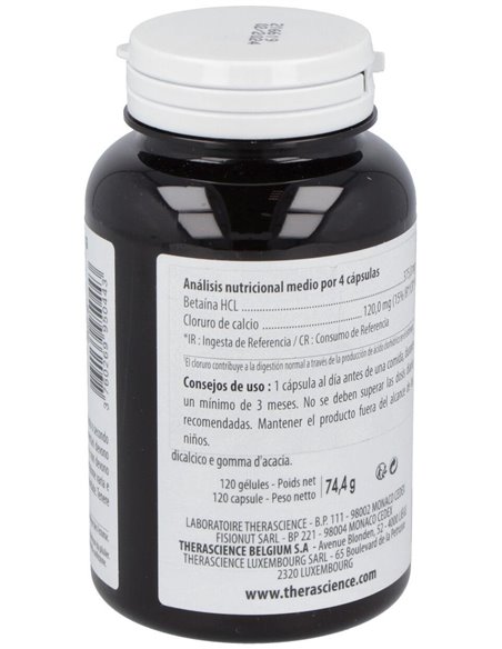 Physiomance Hcl+ 120Cap. de Therascience