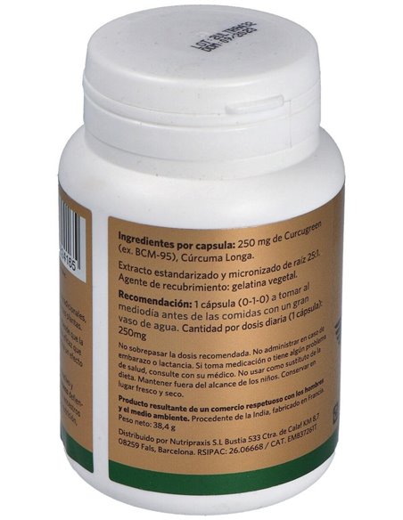 Curcuma Gold Xl 120Cap. de Serpens