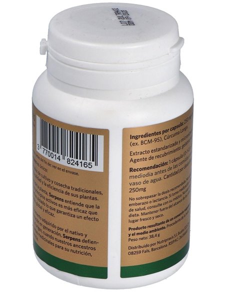 Curcuma Gold Xl 120Cap. de Serpens