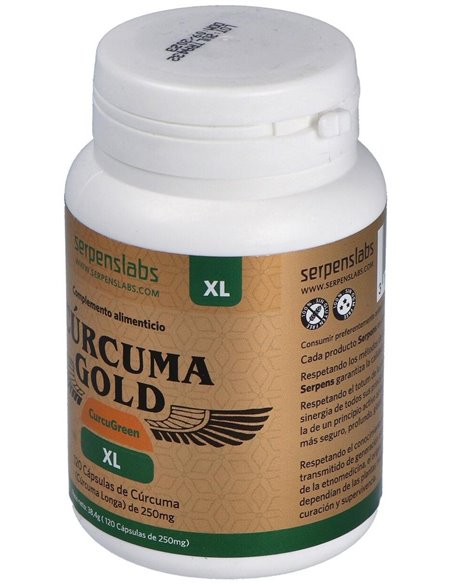 Curcuma Gold Xl 120Cap. de Serpens