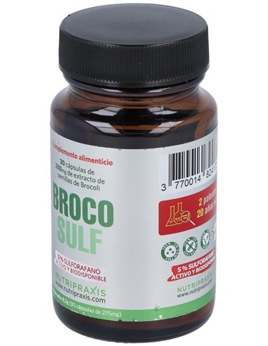 Brocosulf 30Cap. de Nutripraxis