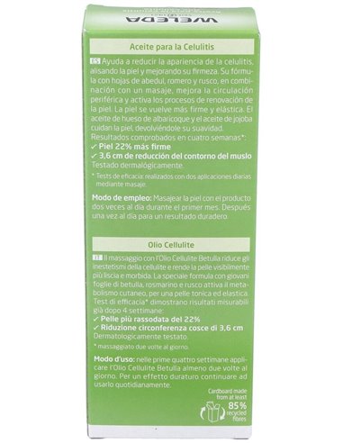 Aceite para la Celulitis de Abedul 100ml  de Weleda