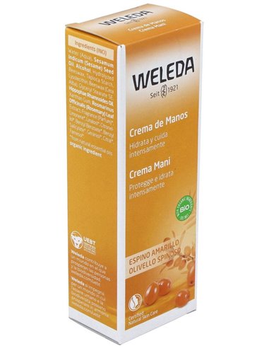 Crema de Manos Hidratante de Espino Amarillo 50ml  de Weleda