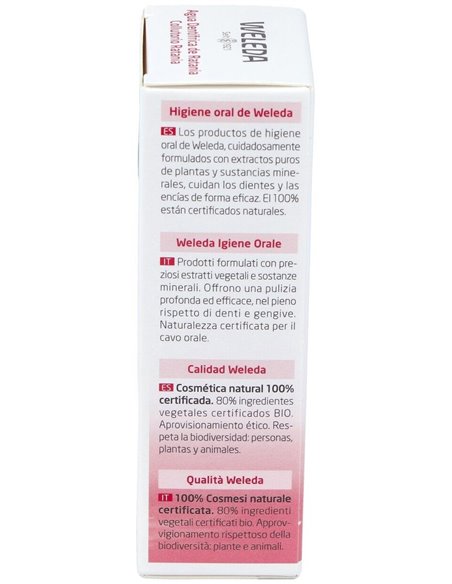 Agua Dentifrica De Ratania 50 Ml de Weleda