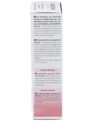 Pasta Dentífrica de Ratania 75ml  de Weleda