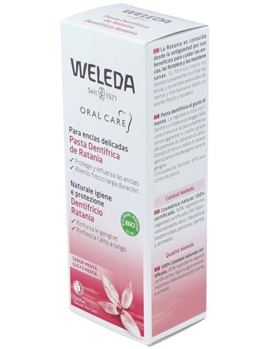 Pasta Dentifrica De Ratania-Mineral de Weleda