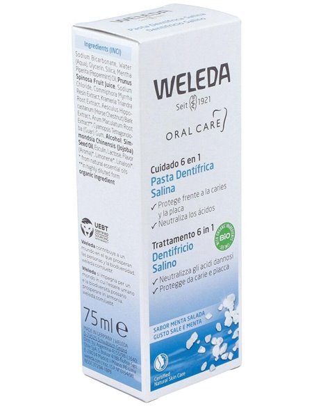 Pasta Dentifrica Salina 75 Ml de Weleda