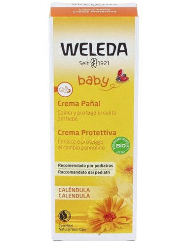 Crema Pañal Bebé con Caléndula 100% Natural 75 ml  de Weleda