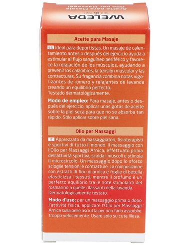 Aceite De Arnica Para Masaje 50Ml. de Weleda