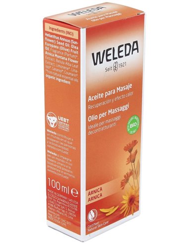 Aceite De Arnica Para Masaje 100Ml. de Weleda