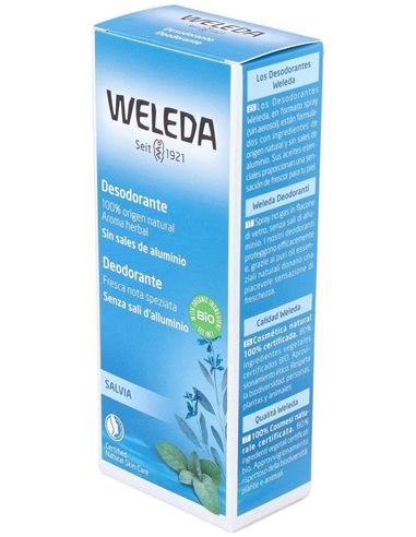 Desodorante Spray de Salvia 100ml  de Weleda