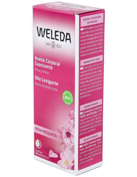 Aceite Corporal Suavizante de Rosa Mosqueta 100ml  de Weleda