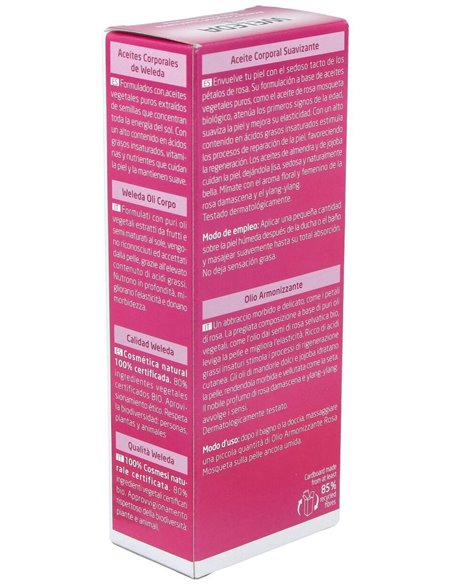 Aceite Corporal Armonizante De Rosa Mosqueta 100Ml de Weleda
