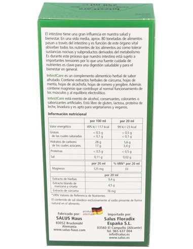 Intestcare 250Ml Salus de Salus