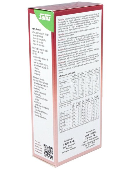 Floravital Hierro 250Ml Salus de Salus