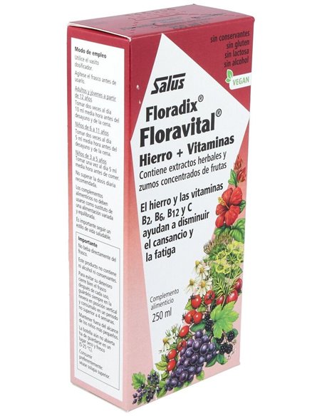 Floravital Hierro 250Ml Salus de Salus