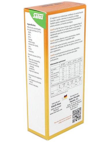 Salufit Magnesio 250Ml. de Salus